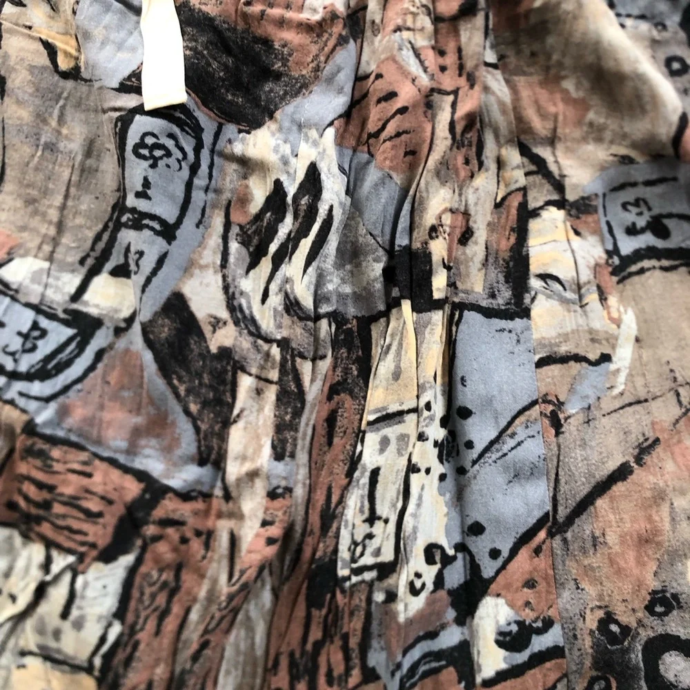 Wilfred Multicolour Abstract Boho Skirt - Picture 2 of 11